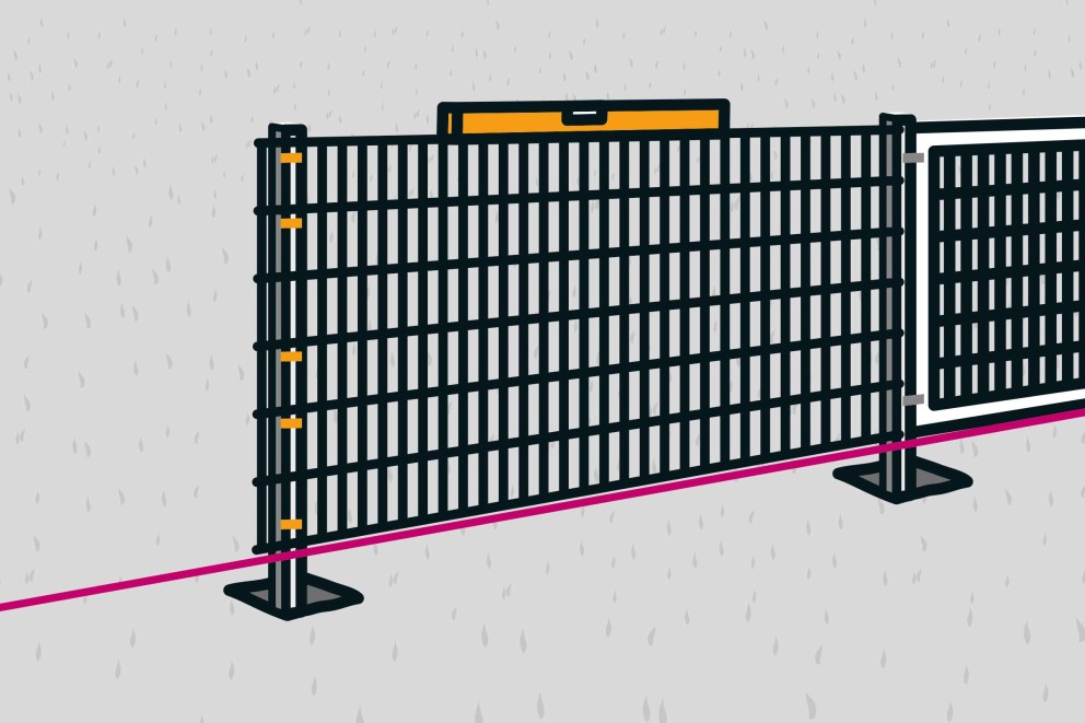  constructia gardului din plasa bordurata 12 