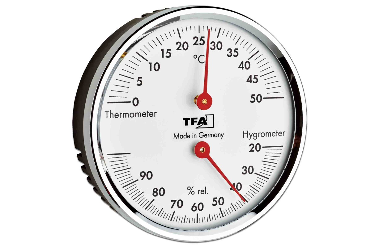 Termometre exterior si pluviometre la Hornbach 