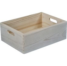 Cutie lemn cu mânere 400x300x140 mm-thumb-0