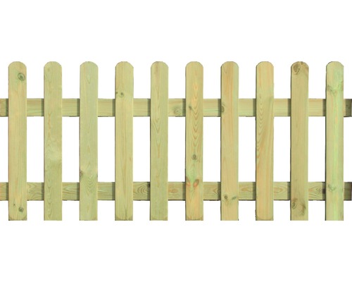 Gard din uluci, 178x80 cm, impregnat în autoclavă-0