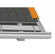 Cornier de margine PRECIT H12 pentru tablă cutată 0,4x200x2000 mm gri antracit-thumb-3