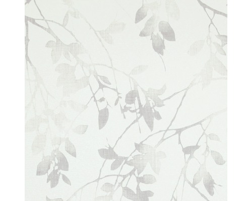 Tapet vlies Denim model frunze alb gri 10,05x0,53 m-0