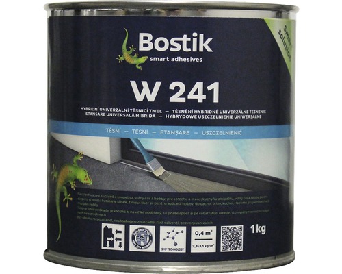 Etanșant universal hibrid Bostik W241 împotriva infiltrării apei 1 kg