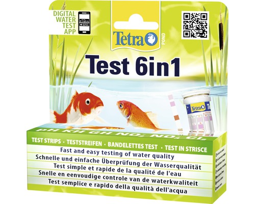 Test apă TetraPond 6 în 1