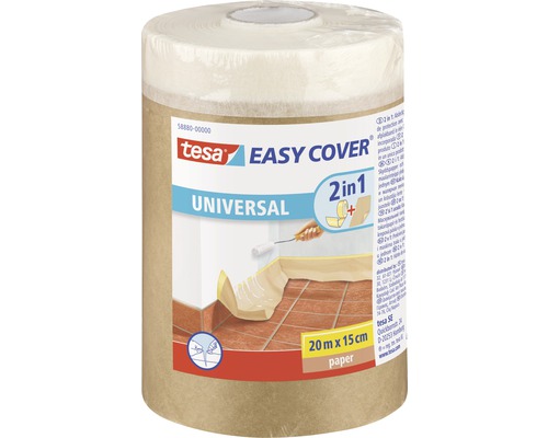 Folie acoperire de hârtie tesa Easy Cover® Universal 20 m x 150 mm