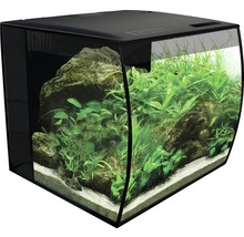 Set acvariu Fluval Flex 57 l cu iluminare LED, filtru, pompă, fără dulap inferior inclus, negru-thumb-2