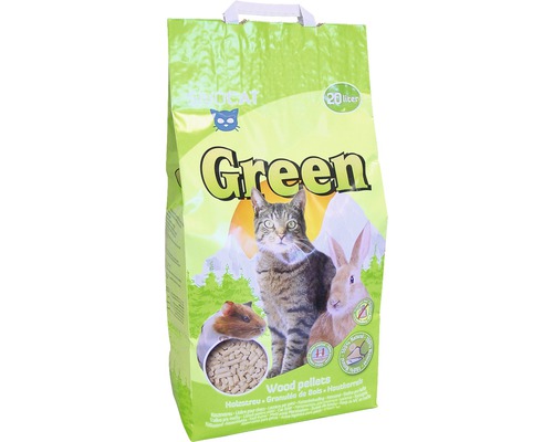Așternut igienic pentru litieră pisici Sivocat Green 20 l-0