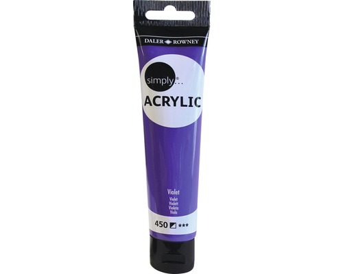 Culoare acrilică Simply 450 Violet 75 ml