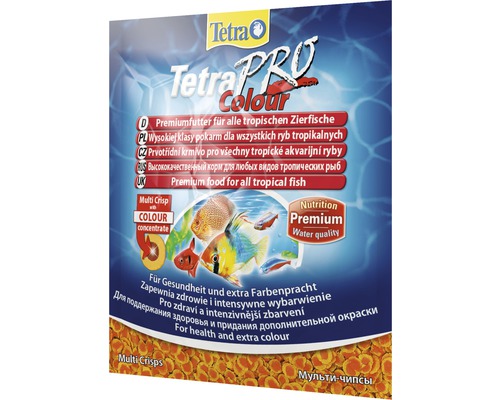 Hrană pentru pești Tetra Pro Color Crisp plic 12 g