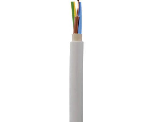 Cablu NYM-J 3x1,5 mm² gri, inel 100m-0