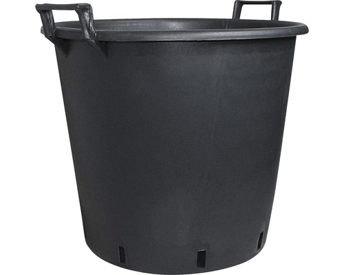 Container pentru plante Ø 45 cm, negru
