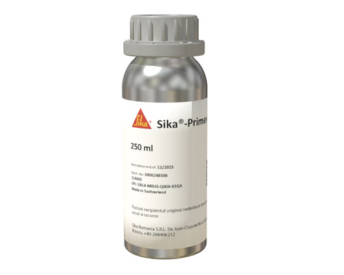 Amorsă Sika Primer 3N pe bază de solvent pentru straturi suport poroase și suprafețe metalice 0,25 litri-0