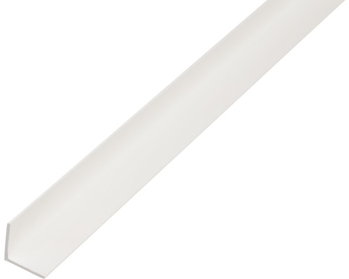 Cornier plastic Alberts 50x50x1,2 mm, lungime 2m, alb