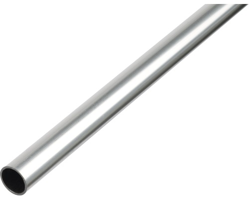 Țeavă aluminiu rotundă Alberts Ø30x2 mm, lungime 1m