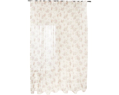 Perdea Blanca Model Floral Crem 140x245 Cm Pret Mic La Hornbach