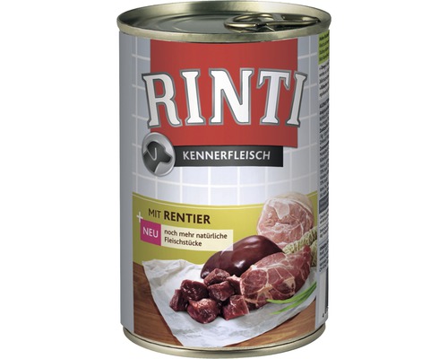 Hrană umedă pentru câini Rinti Vânat 400 g