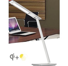 Lampă de birou cu LED integrat Voltz 10W, alb-thumb-0