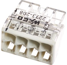 Set cleme & reglete legături rapide cabluri Compact+ Wago 0,5-2,5 mm², 190 piese-thumb-11