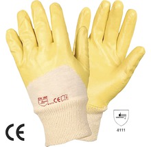 Mănuși de protecție Nitras Kalara tricotate și imersate parțial în cauciuc nitrilic, mărimea 10, 1 pereche-thumb-0