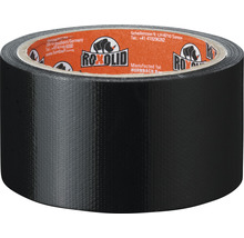 Bandă adezivă pentru reparații ROXOLID Duct Tape / Gaffa Tape neagră 50 mm x 10 m-thumb-1