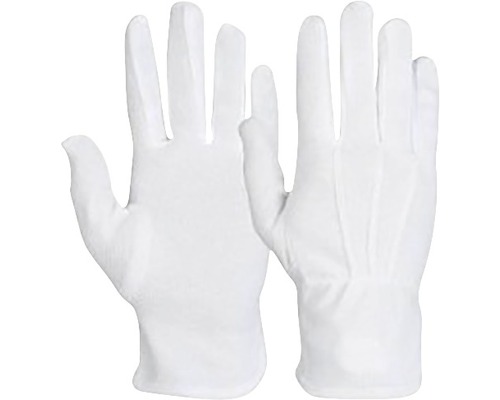 Mănuși de protecție Renania Basic tricotate din bumbac subțire, puncte din PVC în palmă, mărimea 10, 1 pereche