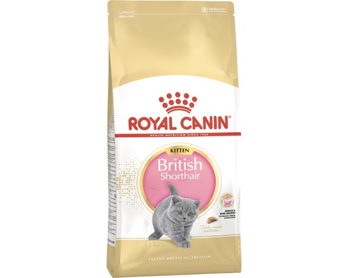 Hrană uscată pentru pisici, Royal Canin Kitten British Shorthair, 2 kg