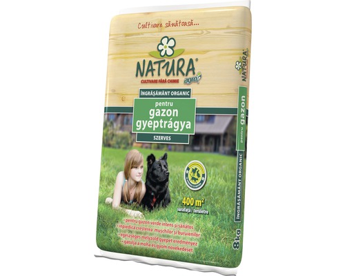 Ingrasamant Natura pentru gazon, 8 kg