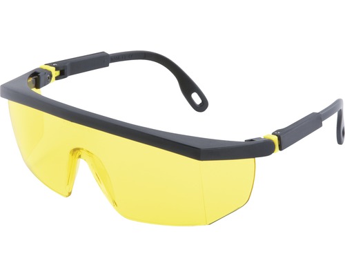 Ochelari de protecție universală Ardon V10 cu lentile galbene și brațe ajustabile
