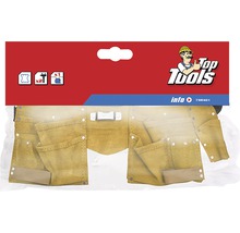 Centură de pantaloni cu suport scule și unelte Topex TopTools din piele-thumb-1