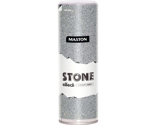 Vopsea spray Maston efect de piatră gri granit 400 ml-0