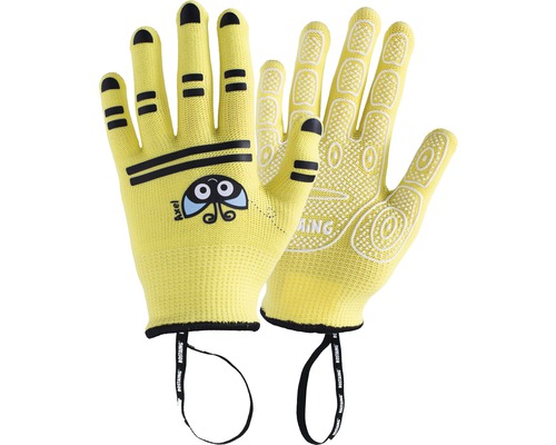 Mânuși copii AXEL-IT 3-4, 1 pereche, galben-0