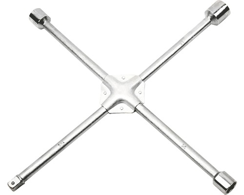 Cheie cruce roți auto Topex 17x19x(1/2")x22 mm, oțel special