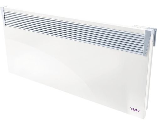 Convector de perete Tesy Heateco CN 03 250 EIS W, IP24, 2500 W, termostat electronic, funcție anti-îngheț, display LED