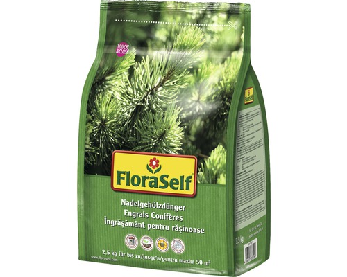 Îngrăşământ pentru conifere FloraSelf 2,5 kg