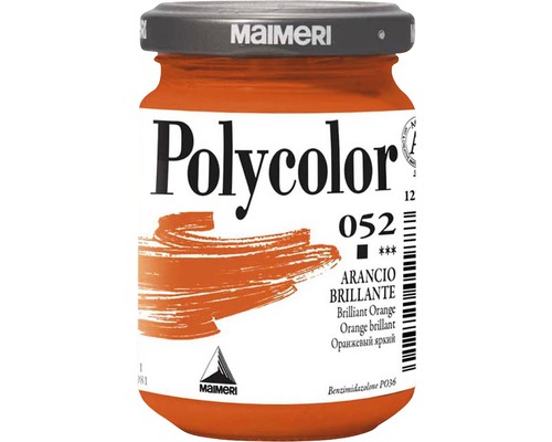 Culoare vinilică Polycolor 052 Brilliant Orange 140 ml