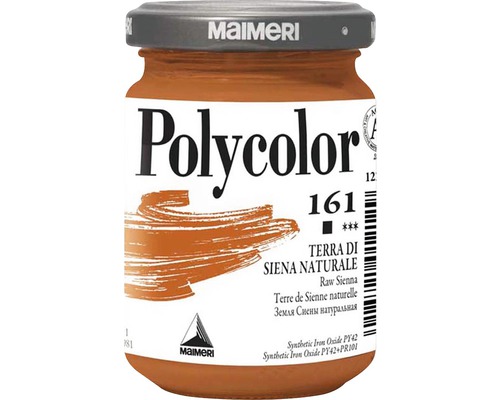 Culoare vinilică Polycolor 161 Raw Sienna 140 ml-0