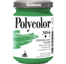 Culoare vinilică Polycolor 304 Brilliant Green Light 140 ml-thumb-0