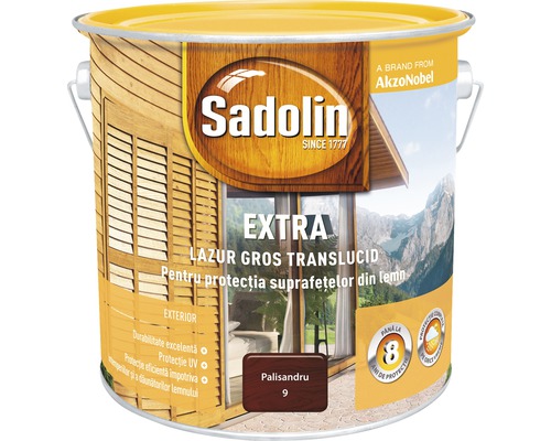 Lazura pentru lemn Sadolin Extra palisandru 2,5 l
