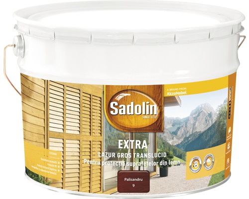 Lazura pentru lemn Sadolin Extra palisandru 10 l