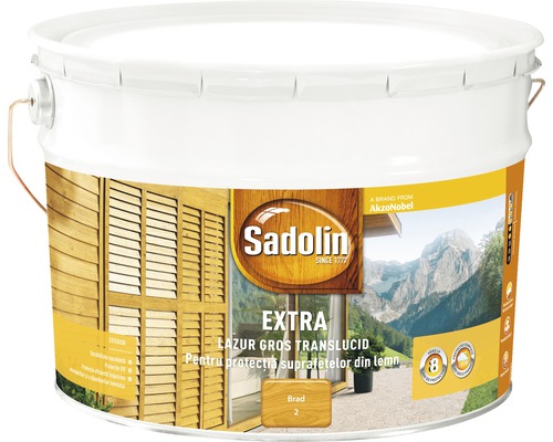 Lazura pentru lemn Sadolin Extra brad 10 l