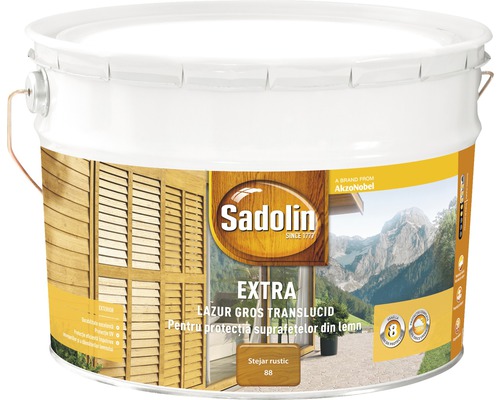 Lazura pentru lemn Sadolin Extra stejar rustic 10 l