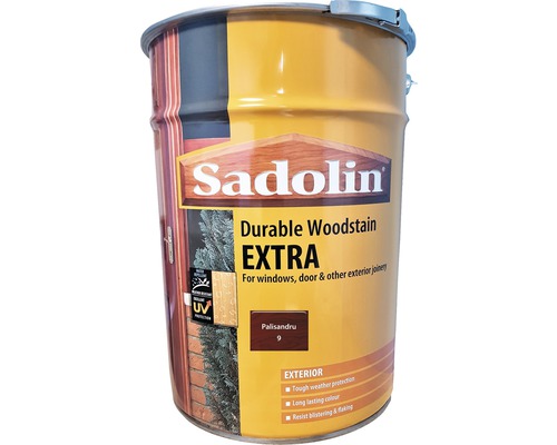 Lazura pentru lemn Sadolin Extra palisandru 19 l