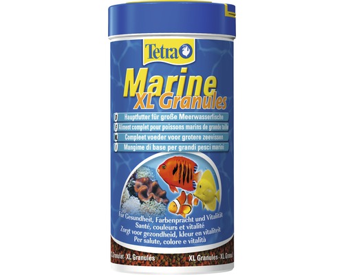 Hrană pentru pești, granule, Tetra Marine XL Granules, 250 ml