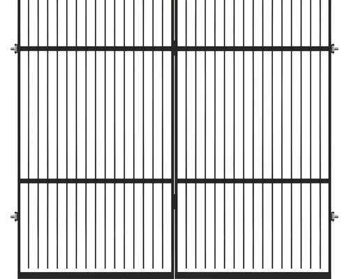 Poarta dubla Cindrel 400 x 200 cm