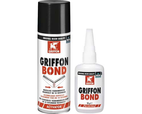 Adeziv bicomponent Griffon Bond set adeziv și activator spray 50 g + 200 ml-0