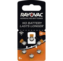 Baterii aparat auditiv Rayovac 13 1,45V 290mAh, pachet 6 bucăți-thumb-0