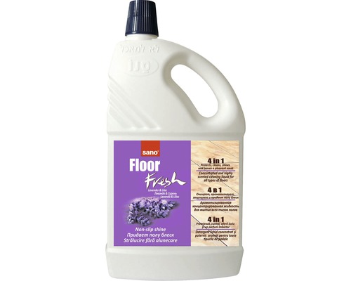 Soluție de curățat pardoseli (detergent) Sano Floor Fresh Lavandă & Liliac 2L-0