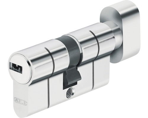 Cilindru de siguranță cu buton Abus KD6PSN 30/B30 mm, 5 chei, protecție anti-găurire