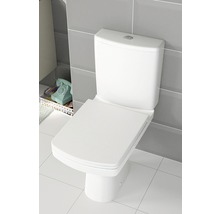 Set WC compact Cersanit Easy 599 Clean On, incl. rezervor și capac WC cu soft close, alb-thumb-3