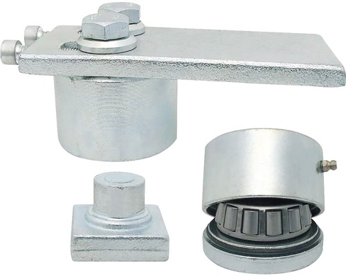 Balamale cu pivot superior/inferior cu rulment IBFM Ø50 mm, pentru porți metalice-0
